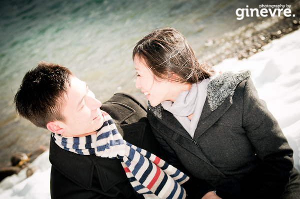 Banff engagement photo