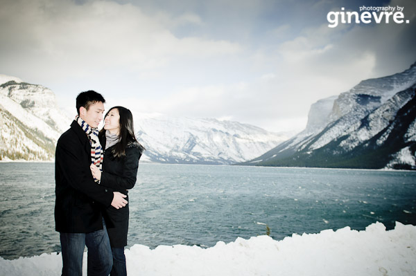 Banff engagement photo