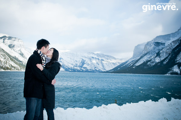 Banff engagement photo