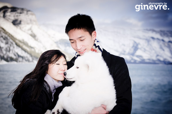 Banff engagement photo