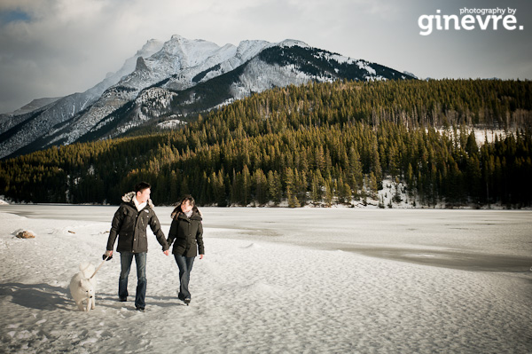 Banff engagement photography