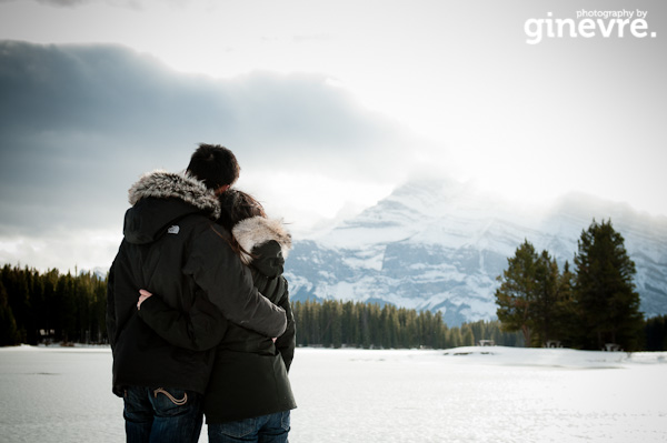 Banff engagement photography