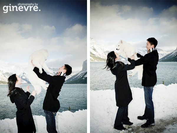 Banff engagement photo