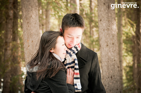 Banff engagement photo