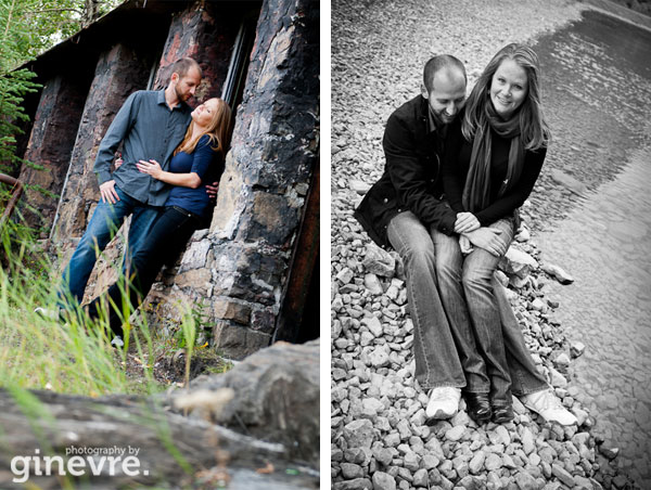 Canmore engagement photography