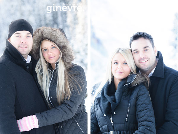 Lake Louise engagement pictures
