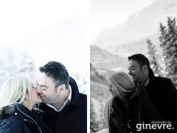 Lake Louise engagement pictures