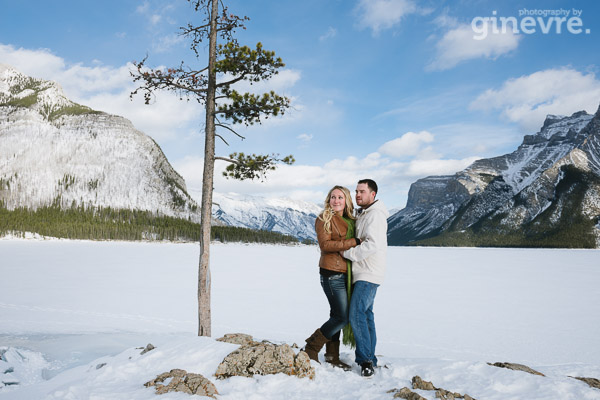 Banff engagement photo