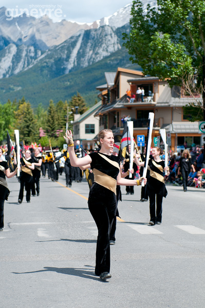 Canmore event photography Canada Day Parade