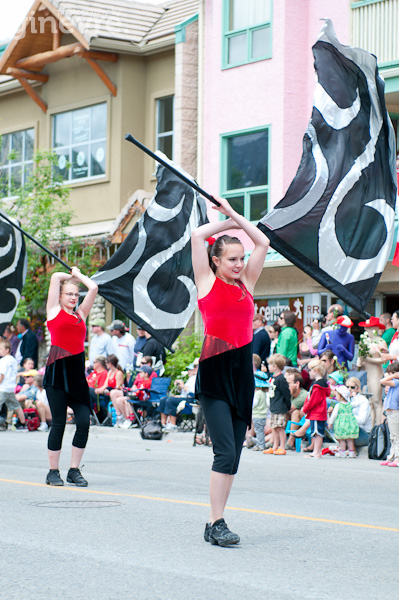 Canmore event photography Canada Day Parade