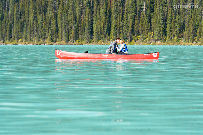 Lake Louise proposal shoot