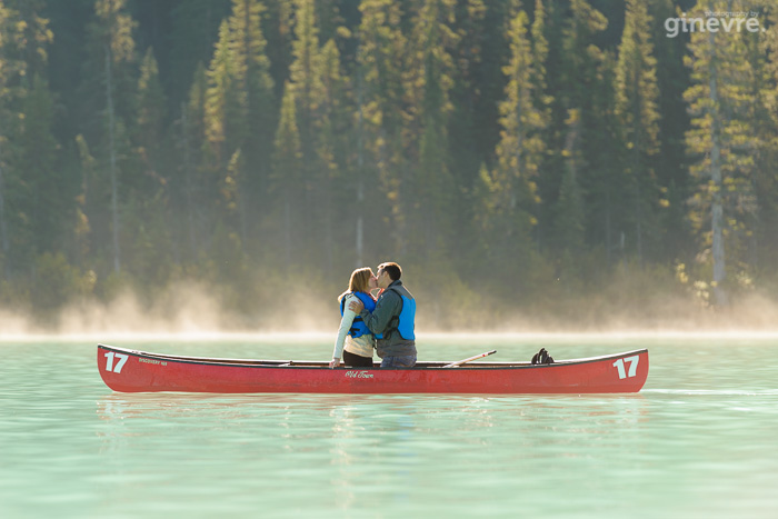 Lake Louise proposal shoot