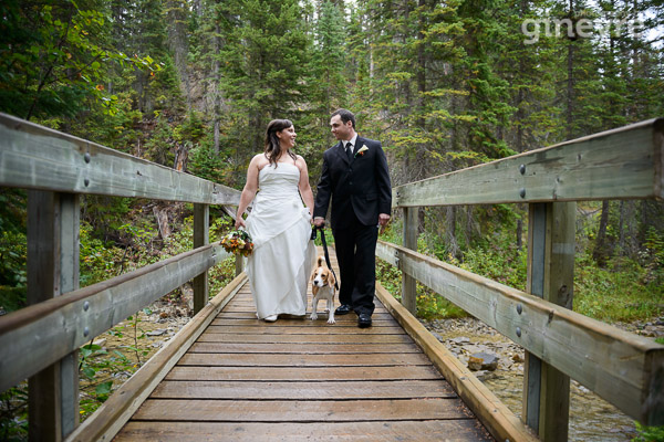 Emerald Lake elopement wedding