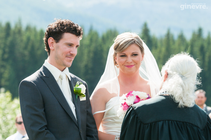 Canmore wedding Quarry Lake