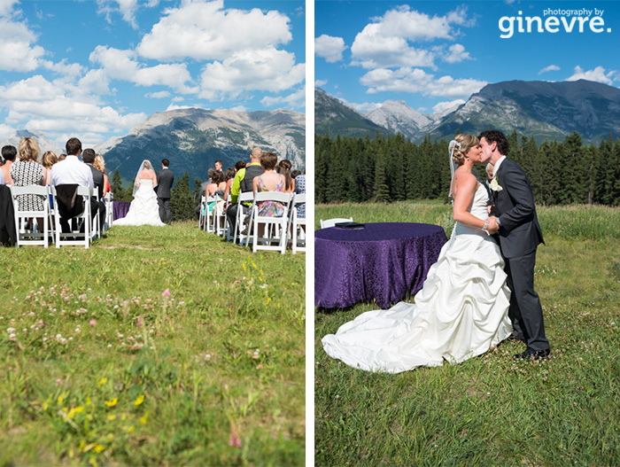 Canmore wedding Quarry Lake