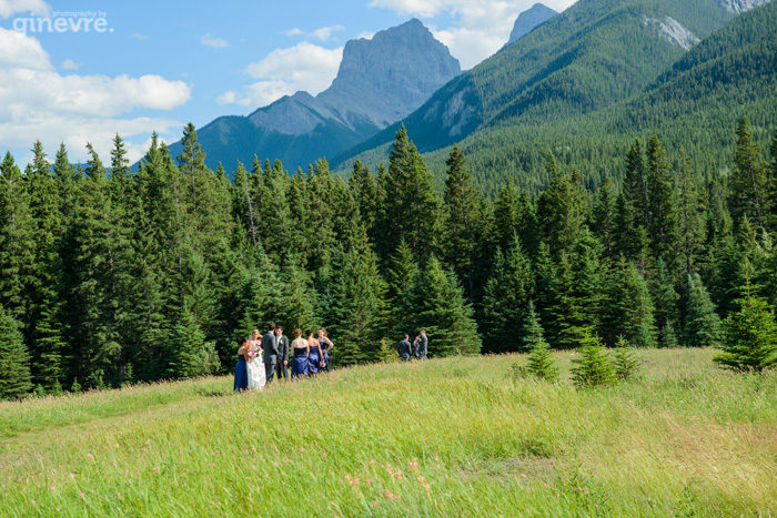 Canmore wedding Quarry Lake