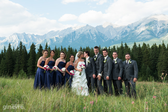 Canmore wedding Quarry Lake