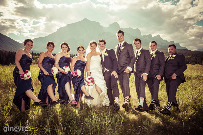 Canmore wedding Quarry Lake