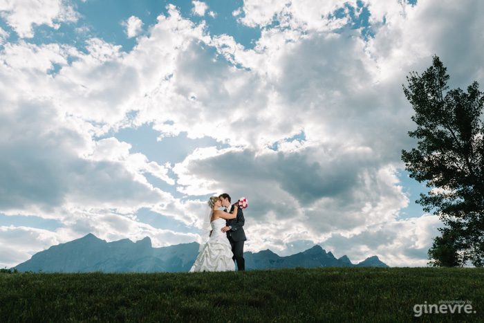 Canmore wedding Quarry Lake