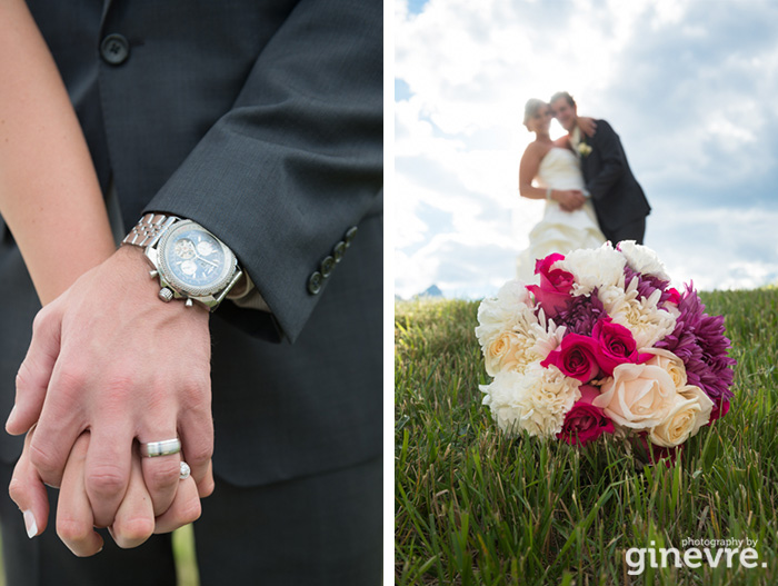 Canmore wedding Quarry Lake