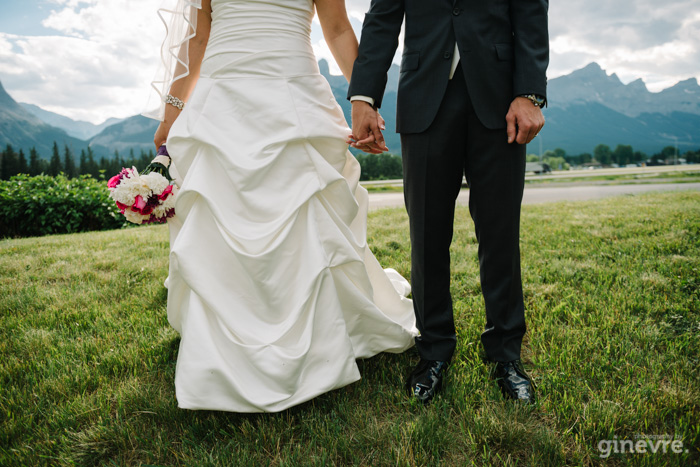 Canmore wedding Quarry Lake