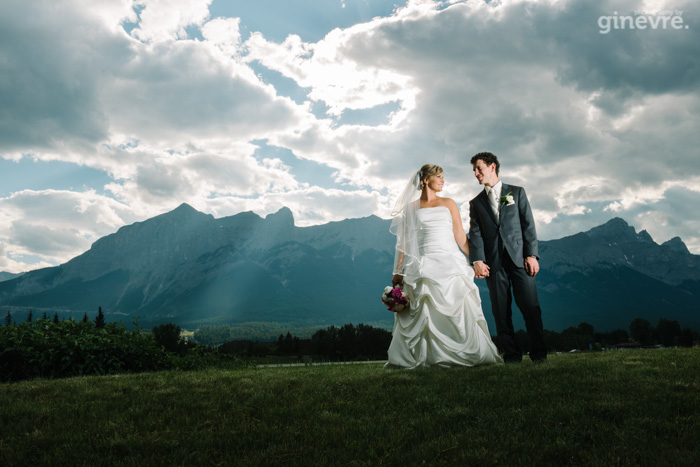 Canmore wedding Quarry Lake