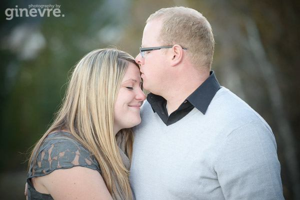 Canmore engagement photo