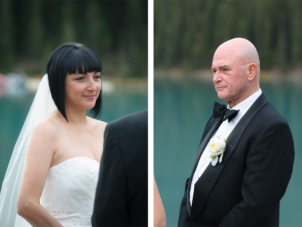 Wedding photos at Lake Louise