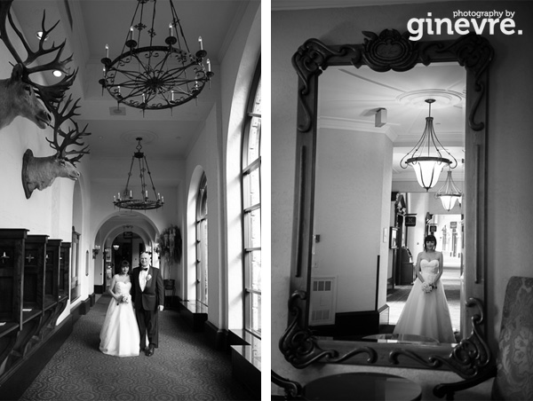 Wedding photos at Lake Louise