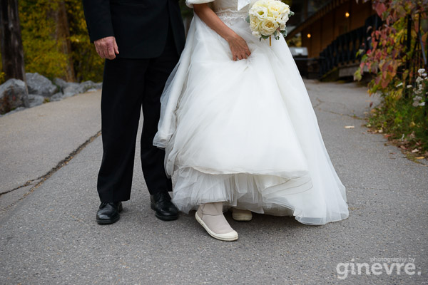 Wedding photos at Emerald Lake