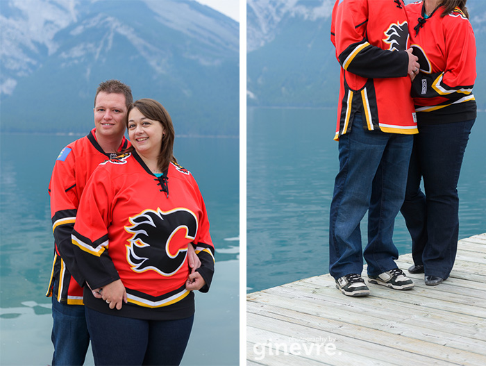 Engagement session in the Rockies - Banff & Canmore