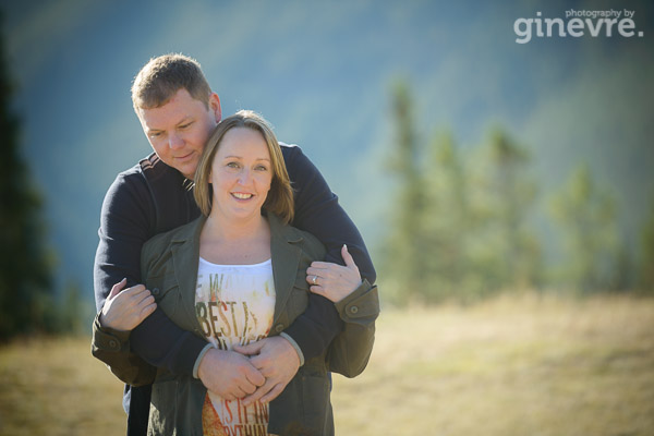 Banff engagement photo