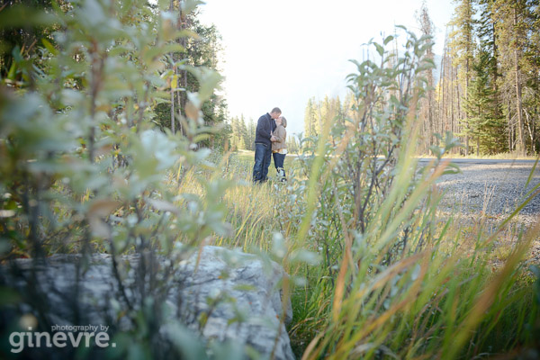 Banff engagement photo