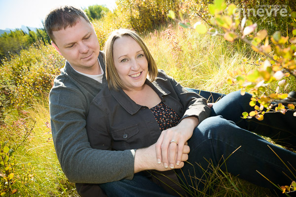 Banff engagement photo