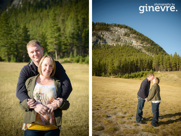 Banff engagement photo