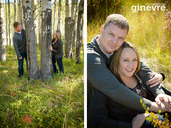 Banff engagement photo