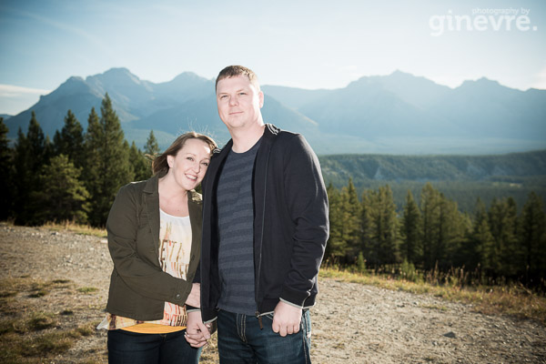 Banff engagement photo