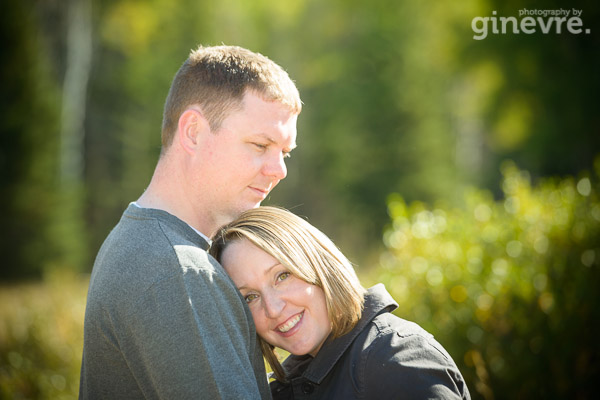 Banff engagement photo